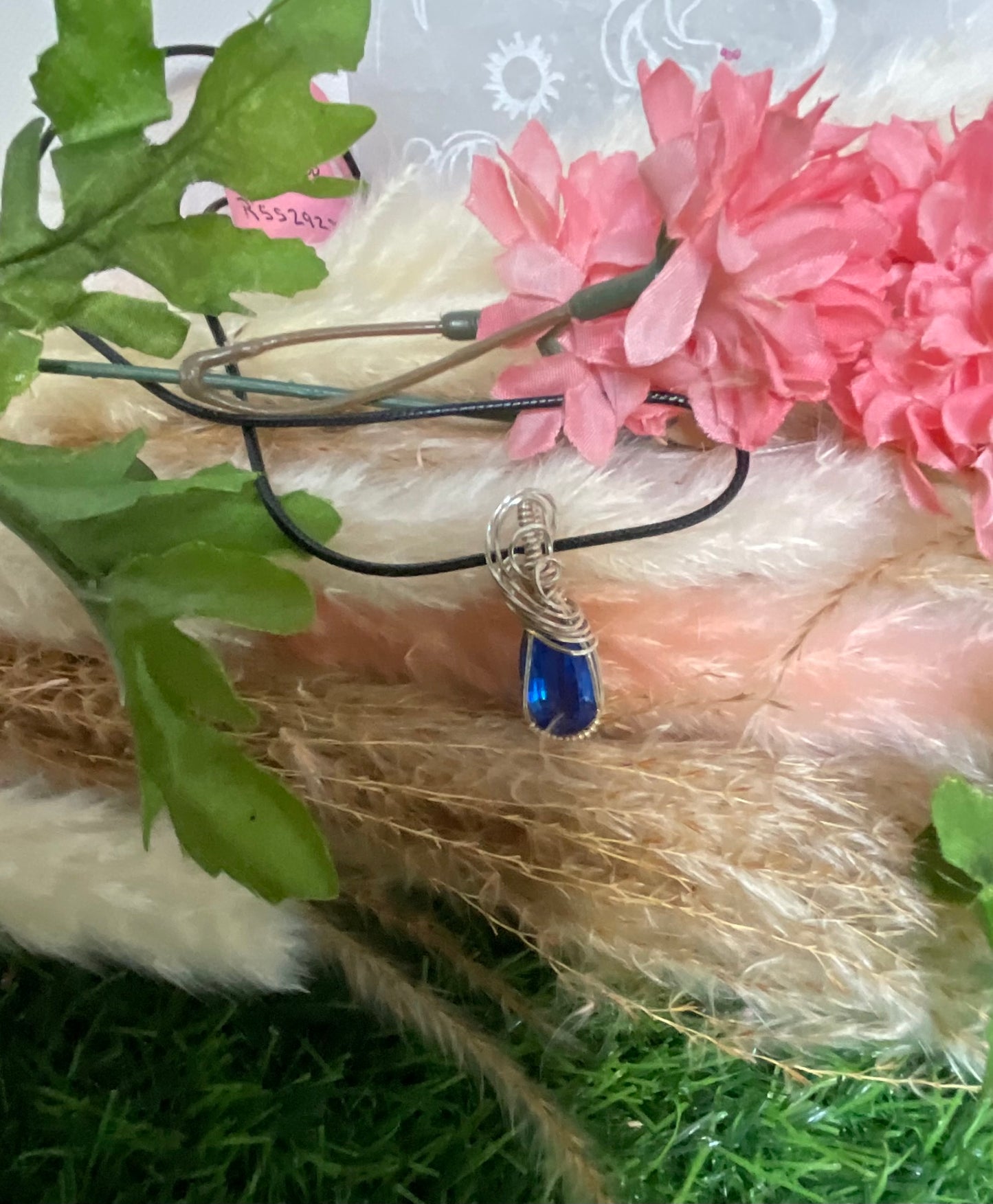 Tanzanite Pendant wrapped in Sterling Silver