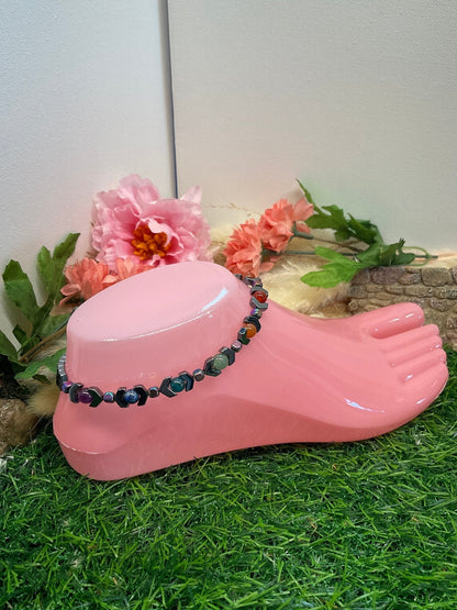 Chakra ankle bracelet - Daydream Designs