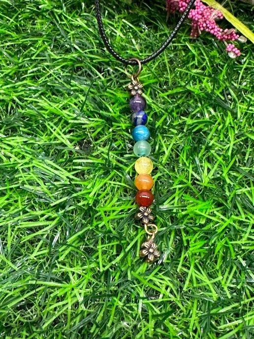 Chakra Necklaces with flower - Daydream Designs