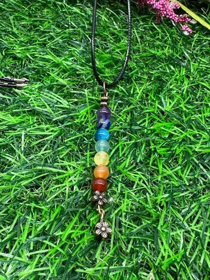 Chakra Necklaces with flower - Daydream Designs