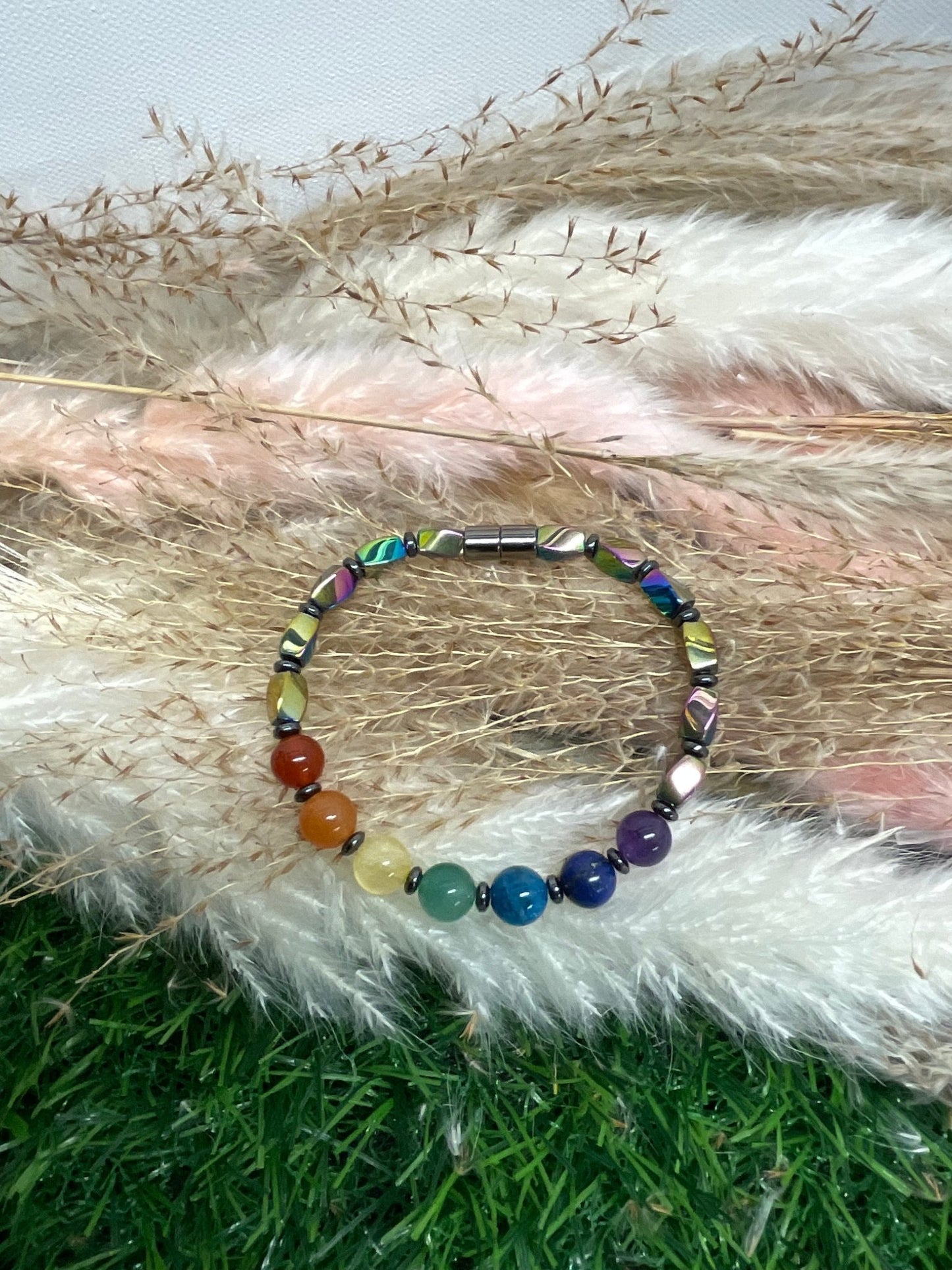 Chakra Rainbow Twist Bracelet - Daydream Designs