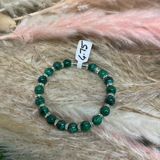 Jade Bracelet with Magnetic Clasps/ - Daydream Designs