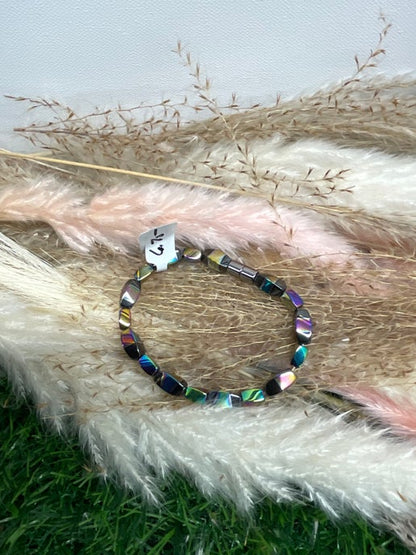 Rainbow Hematite twist